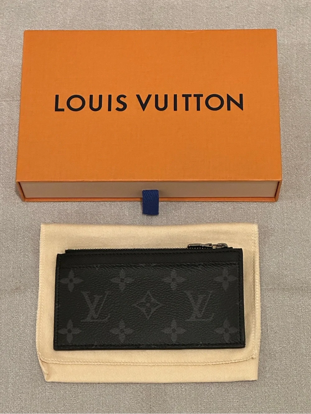 Louis Vuitton Monogram Eclipse Coin Card Holder